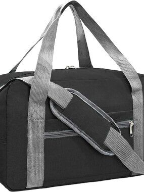 NEW Airlines Personal Item Bag 18x14x8 Underseat Carryon Luggage Duffle Travel